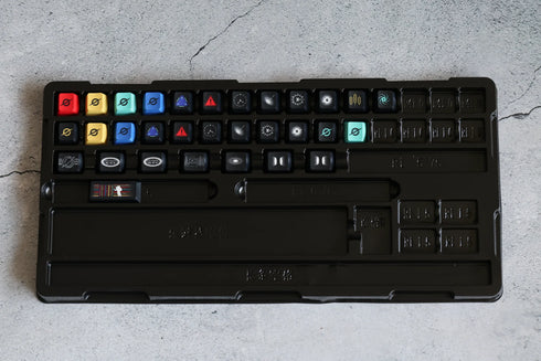 Wukds Interstellar Tastenkappen-Set | PBT | ANSI | 172 Tasten